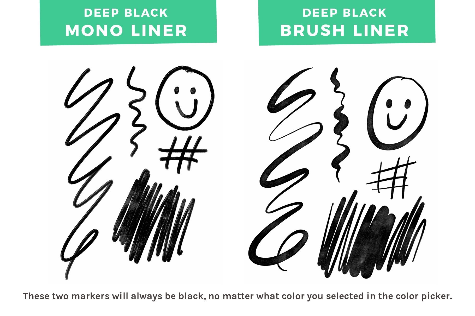 超棒的马克笔效果Procreate画笔 笔刷资源 sucaiwan.com