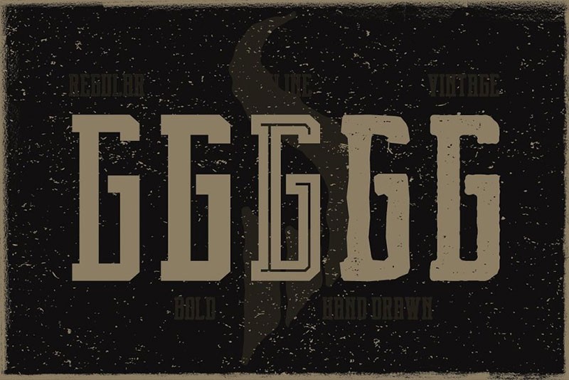 35款国外优质英文字体合集 设计素材 sucaiwan.com