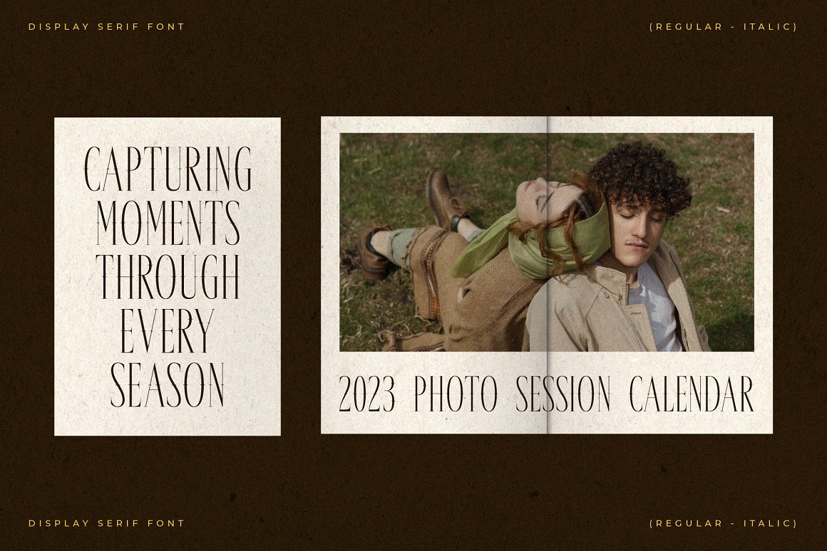 文艺情绪电影质感艺术手绘笔刷海报品牌标题婚礼请柬海报排版LOGO衬线字体 Galderon A Display Serif Font . 第2张-素材湾丨精选海外优质设计素材资源 文艺情绪电影质感艺术手绘笔刷海报品牌标题婚礼请柬海报排版LOGO衬线字体 Galderon A Display Serif Font . sucaiwan.com