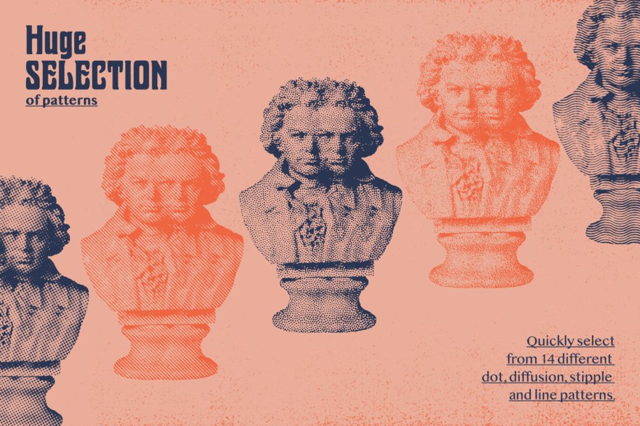 90年代复印氛围老式半色调颗粒感杂志图像处理PSD样机套件 Halftone Zine Machine 样机素材 第2张-素材湾丨精选海外优质设计素材资源 90年代复印氛围老式半色调颗粒感杂志图像处理PSD样机套件 Halftone Zine Machine 样机素材 sucaiwan.com