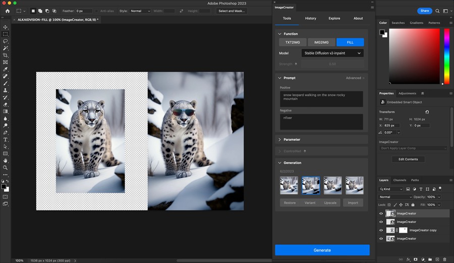 PS插件:PS嵌入Stable Diffusion插件Alkaid.art(ImageCreator) win/mac支持PS Beta 24.7及以上 支持各类大模型/无任何限制 插件预设 第3张-素材湾丨精选海外优质设计素材资源 PS插件:PS嵌入Stable Diffusion插件Alkaid.art(ImageCreator) win/mac支持PS Beta 24.7及以上 支持各类大模型/无任何限制 插件预设 sucaiwan.com