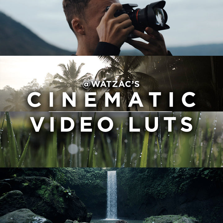66个深邃干净佳能/索尼/大疆/电影镜头色彩分级LUT调色预设 Cinematic Video LUTS By Watzac 插件预设 sucaiwan.com