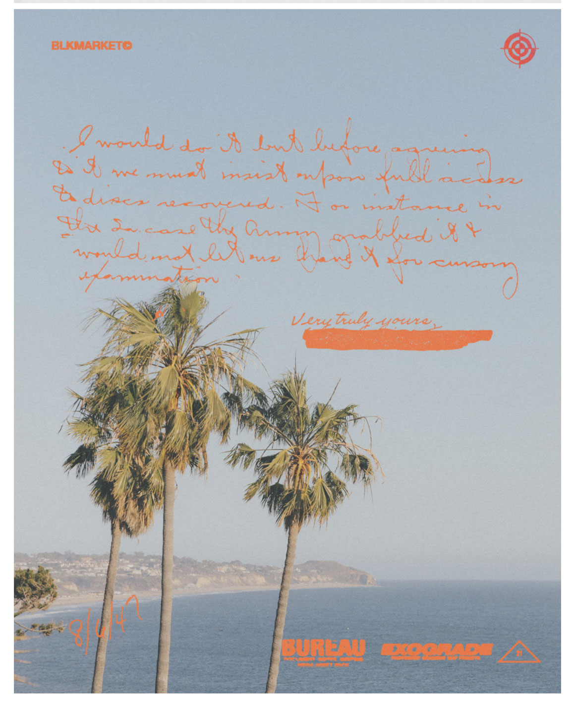 154款潮流复古手写字体便条海报设计PNG透明图片笔刷套餐 Blkmarket – BUREAU (.PNG + BRUSHES) . sucaiwan.com