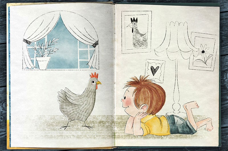 复古儿童绘本插画纹理Procreate笔刷 笔刷资源 sucaiwan.com