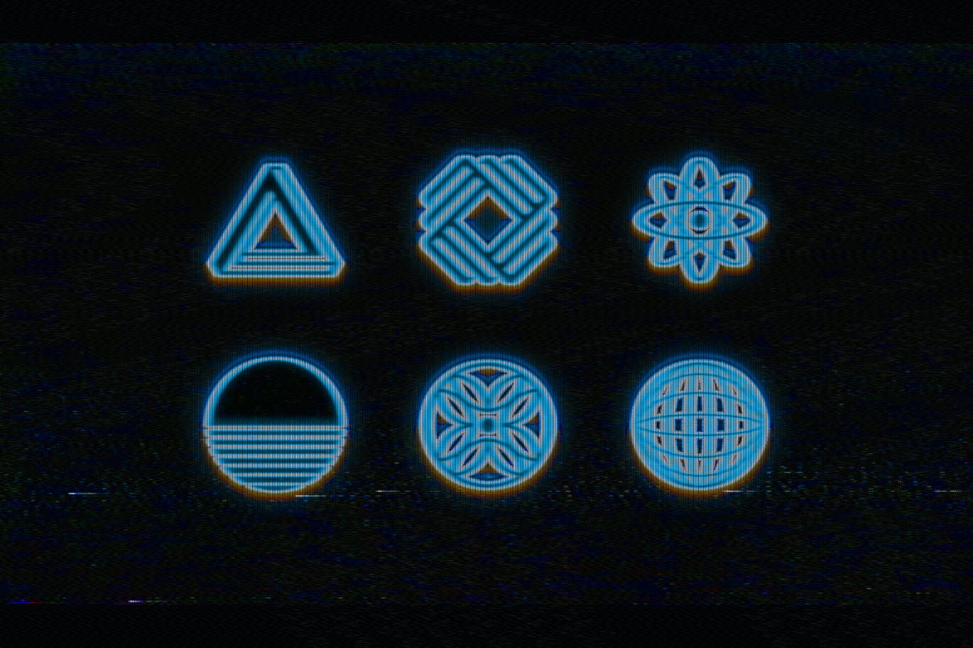 复古怀旧VHS旧电视机器效果PSD样机模板 VHS Machine Retro Effect 样机素材 sucaiwan.com