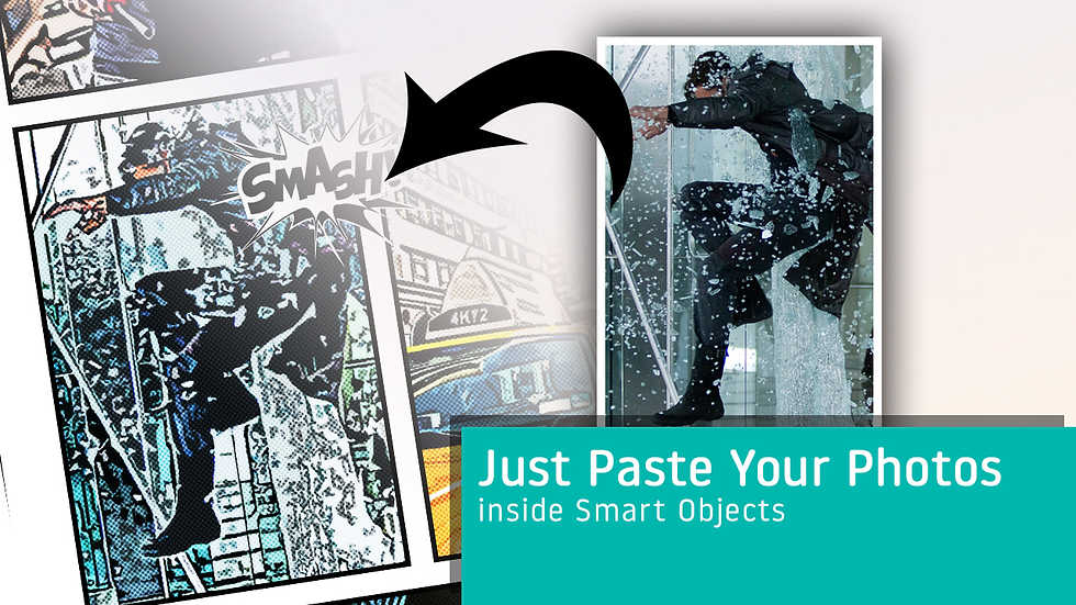 美式黑白彩色漫画漫画书创作者漫画排版框PSD样机模板 Comic Book Creator Bundle 样机素材 第3张-素材湾丨精选海外优质设计素材资源 美式黑白彩色漫画漫画书创作者漫画排版框PSD样机模板 Comic Book Creator Bundle 样机素材 sucaiwan.com