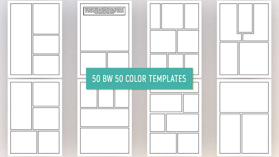 美式黑白彩色漫画漫画书创作者漫画排版框PSD样机模板 Comic Book Creator Bundle 样机素材 第10张-素材湾丨精选海外优质设计素材资源 美式黑白彩色漫画漫画书创作者漫画排版框PSD样机模板 Comic Book Creator Bundle 样机素材 sucaiwan.com