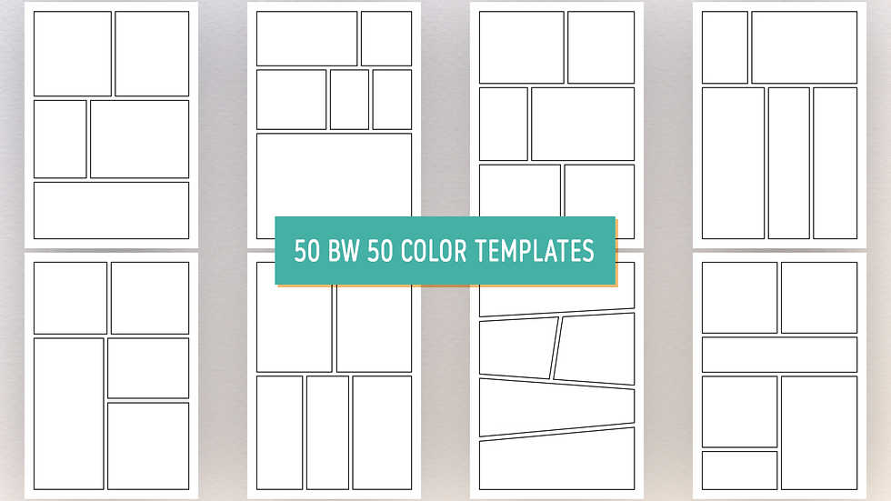 美式黑白彩色漫画漫画书创作者漫画排版框PSD样机模板 Comic Book Creator Bundle 样机素材 第11张-素材湾丨精选海外优质设计素材资源 美式黑白彩色漫画漫画书创作者漫画排版框PSD样机模板 Comic Book Creator Bundle 样机素材 sucaiwan.com