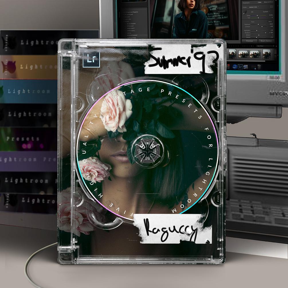93年90年代美式复古街头街拍旅拍夏天电影感LR预设包+PS动作 Summer of ’93 CINEMATIC LR Preset Pack + PS Actions 插件预设 sucaiwan.com