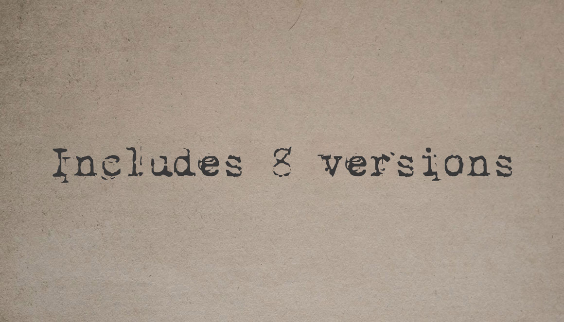 8种旧机械键盘打字机音效合集适用电影广告游戏项目 Mechanical Typewriter . sucaiwan.com