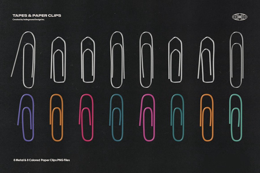 高级复古美学艺术感手工胶带回形针扫描撕纸PNG纹理包 Indieground Tapes & Paper Clips 图片素材 第3张-素材湾丨精选海外优质设计素材资源 高级复古美学艺术感手工胶带回形针扫描撕纸PNG纹理包 Indieground Tapes & Paper Clips 图片素材 sucaiwan.com