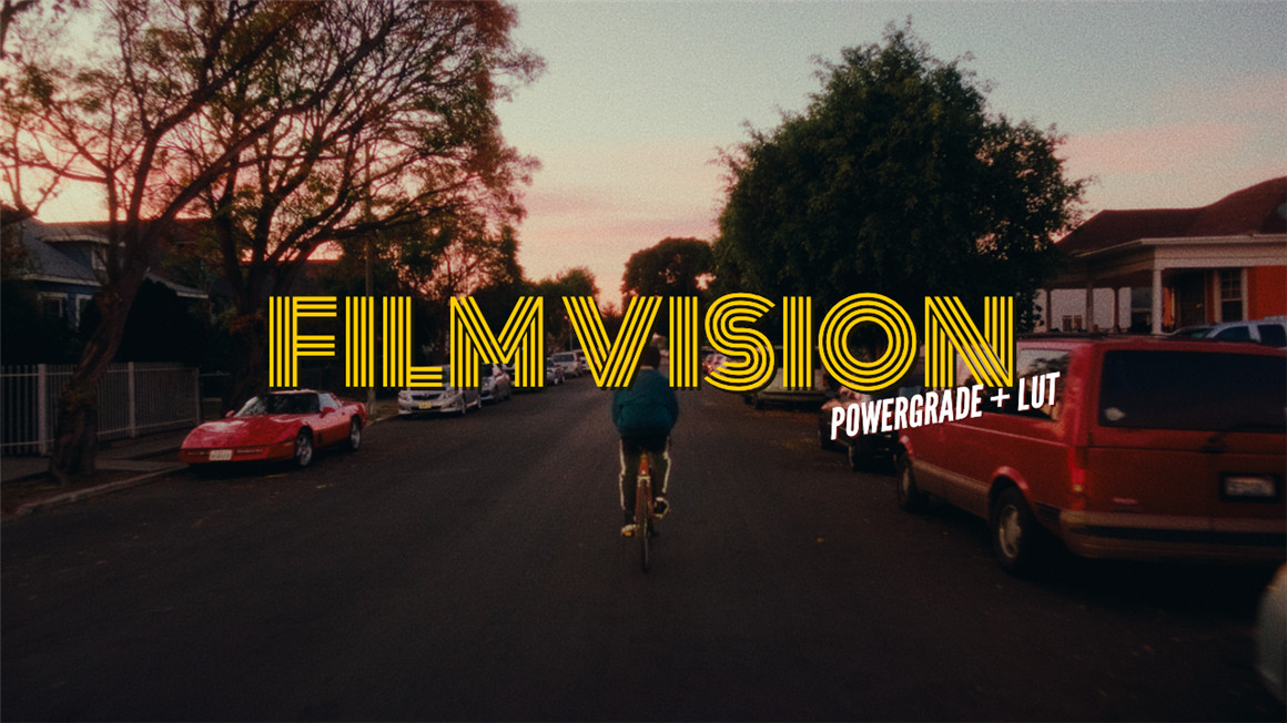 SERR 达芬奇复古16/35mm胶片仿真商业级颜色分级预设包 FILMVISION POWERGRADE + LUT 插件预设 sucaiwan.com