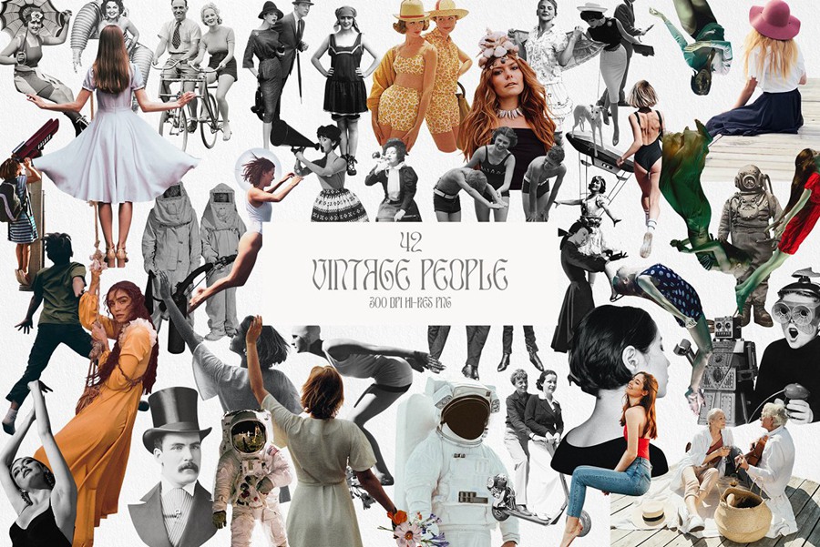 400+欧美复古手帐《奇幻世界》独家预制手工拼贴画剪纸艺术品场景预制海报素材+框架PNG免抠素材 Collage Creator Posters 图片素材 第1张-素材湾丨精选海外优质设计素材资源 400+欧美复古手帐《奇幻世界》独家预制手工拼贴画剪纸艺术品场景预制海报素材+框架PNG免抠素材 Collage Creator Posters 图片素材 sucaiwan.com