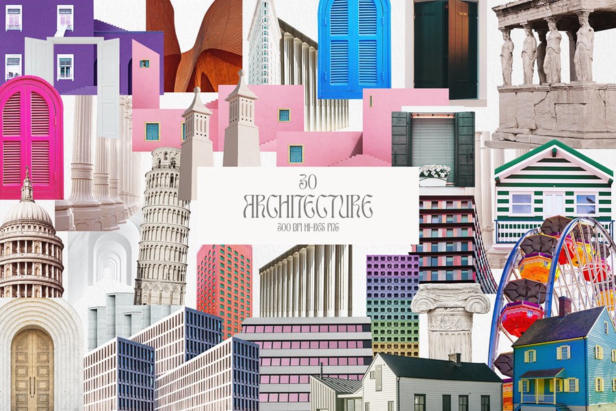 400+欧美复古手帐《奇幻世界》独家预制手工拼贴画剪纸艺术品场景预制海报素材+框架PNG免抠素材 Collage Creator Posters 图片素材 第4张-素材湾丨精选海外优质设计素材资源 400+欧美复古手帐《奇幻世界》独家预制手工拼贴画剪纸艺术品场景预制海报素材+框架PNG免抠素材 Collage Creator Posters 图片素材 sucaiwan.com