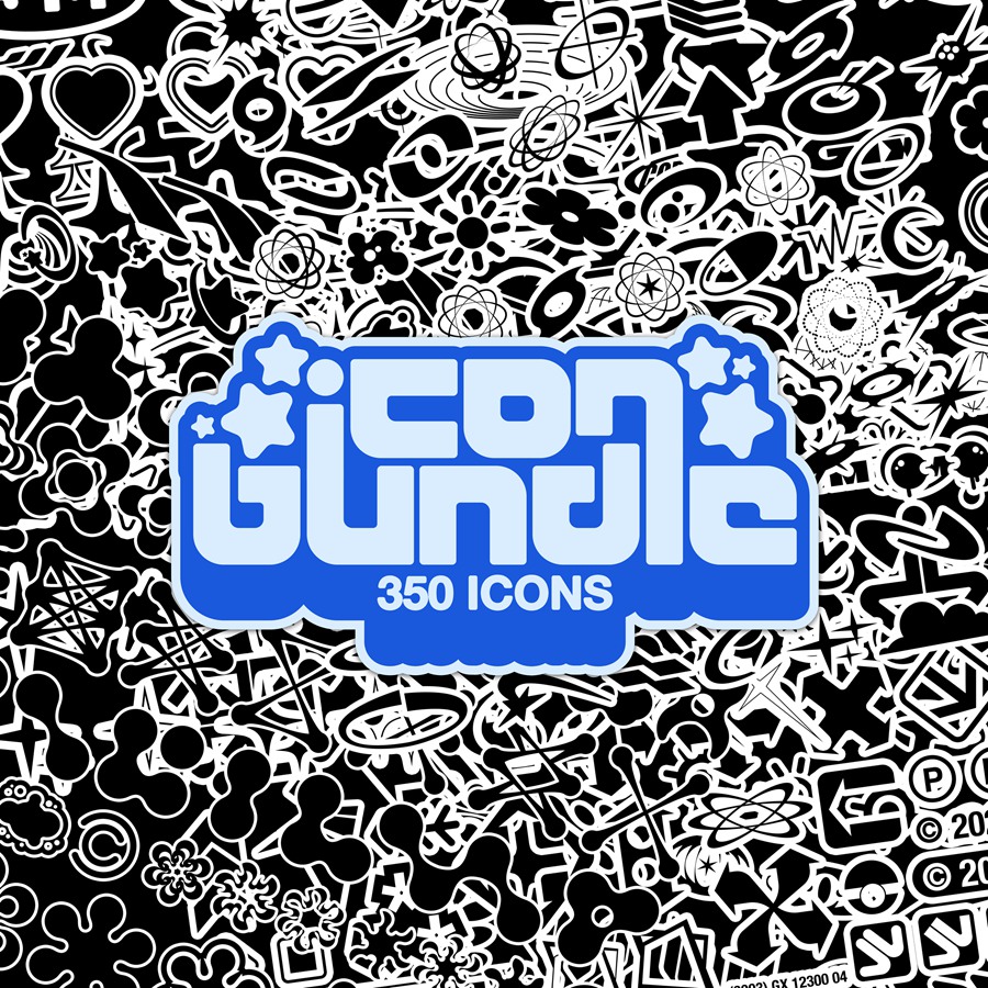 Hvnter 350种暗黑Y2K风格运动抽象几何图标矢量图形设计包 ICON BUNDLE 图标素材 第1张-素材湾丨精选海外优质设计素材资源 Hvnter 350种暗黑Y2K风格运动抽象几何图标矢量图形设计包 ICON BUNDLE 图标素材 sucaiwan.com