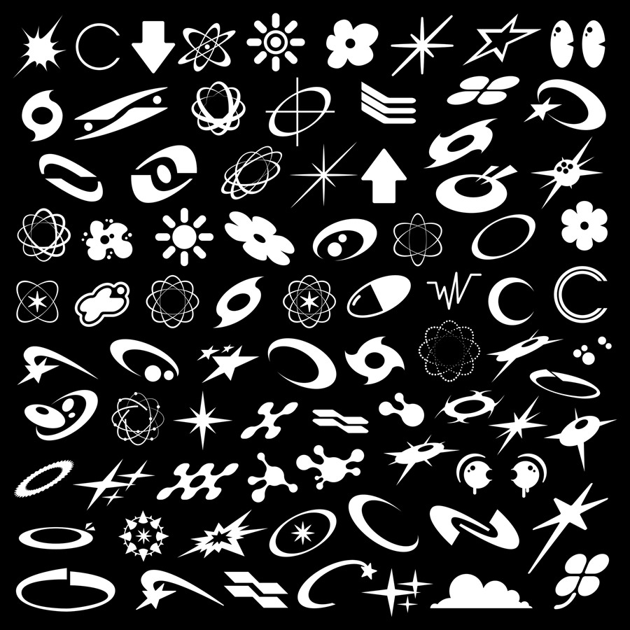 Hvnter 350种暗黑Y2K风格运动抽象几何图标矢量图形设计包 ICON BUNDLE 图标素材 第5张-素材湾丨精选海外优质设计素材资源 Hvnter 350种暗黑Y2K风格运动抽象几何图标矢量图形设计包 ICON BUNDLE 图标素材 sucaiwan.com