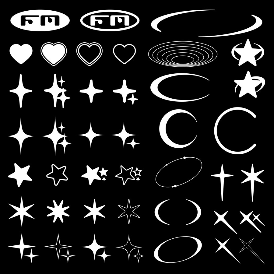 Hvnter 350种暗黑Y2K风格运动抽象几何图标矢量图形设计包 ICON BUNDLE 图标素材 第6张-素材湾丨精选海外优质设计素材资源 Hvnter 350种暗黑Y2K风格运动抽象几何图标矢量图形设计包 ICON BUNDLE 图标素材 sucaiwan.com