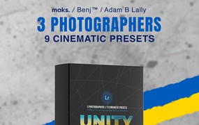 9个电影感扫街街拍人文纪实手机端DNG预设+LR预设 BENJ™ UNITY调色预设
