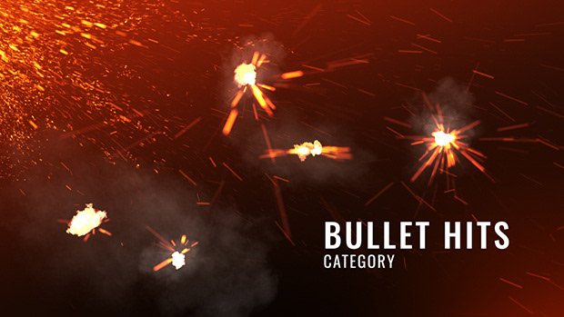230多个逼真战争动作片枪口闪光视觉效果包AE模板 Real Muzzle Flash Kit 插件预设 sucaiwan.com