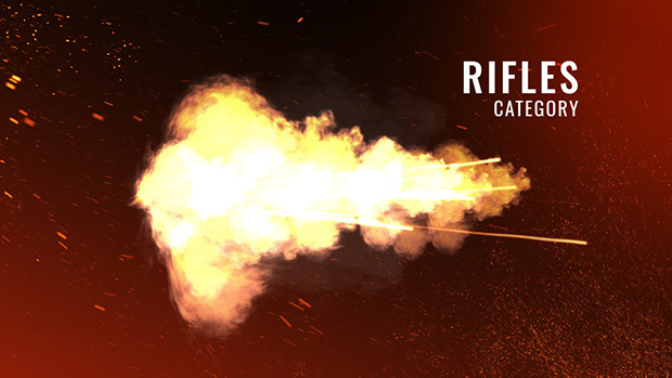 230多个逼真战争动作片枪口闪光视觉效果包AE模板 Real Muzzle Flash Kit 插件预设 sucaiwan.com