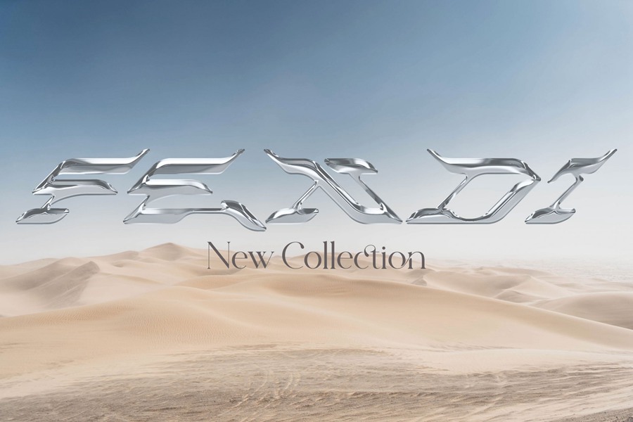 高质量抽象艺术酸性金属镀铬风格文本标志设计包PS图层样式 Hyperpix Chrome Text Effects Vol.6 插件预设 sucaiwan.com