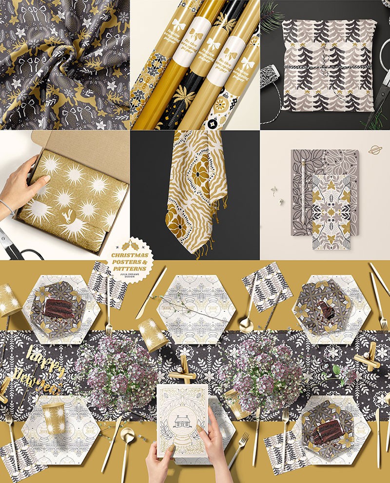 700+圣诞节无缝图案插画海报背景,AI PNG格式 图片素材 第9张-素材湾丨精选海外优质设计素材资源 700+圣诞节无缝图案插画海报背景,AI PNG格式 图片素材 sucaiwan.com