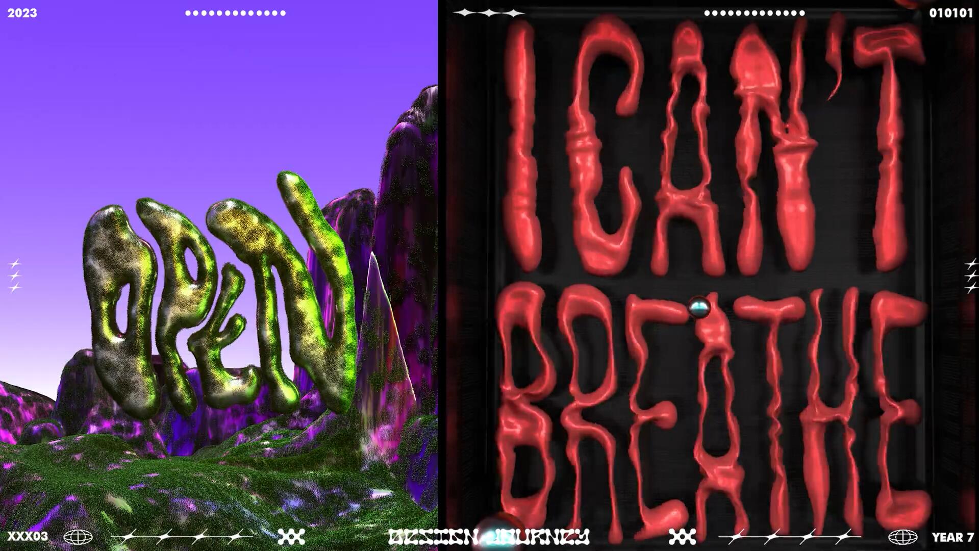 大师课程:C4D/Octane渲染器制作3D酸性动态色度气球泡泡文字教程 Chromatic Balloon 3D Type in Cinema4D . 第3张-素材湾丨精选海外优质设计素材资源 大师课程:C4D/Octane渲染器制作3D酸性动态色度气球泡泡文字教程 Chromatic Balloon 3D Type in Cinema4D . sucaiwan.com