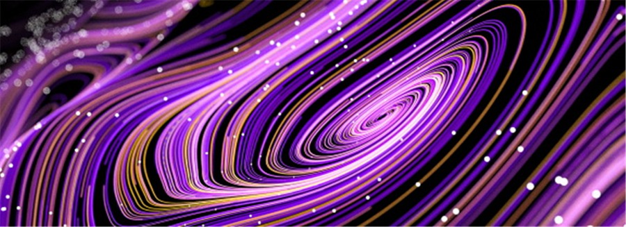 13款抽象炫酷未来宇宙星球波浪曲线背景图片PS素材 Line Universe Background . sucaiwan.com