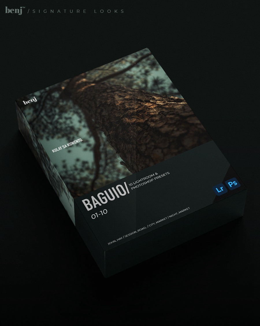 11个东南亚电影风格高级质感街拍人文扫街纪实感风格森系手机DNG+LR预设包 Benj Villena (benj™) – Baguio 插件预设 sucaiwan.com