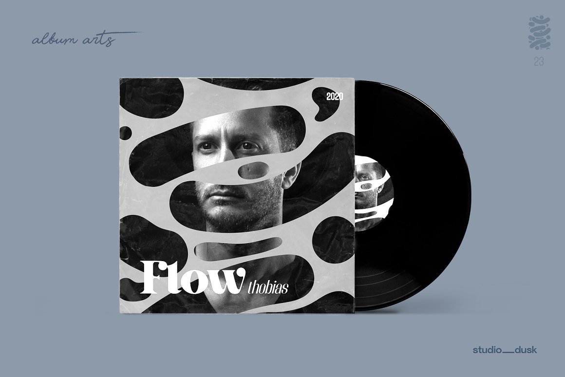 50个抽象气泡蒙版形状艺术品叠加海报PSD模板+PNG素材 Bubble_Masks 图片素材 sucaiwan.com