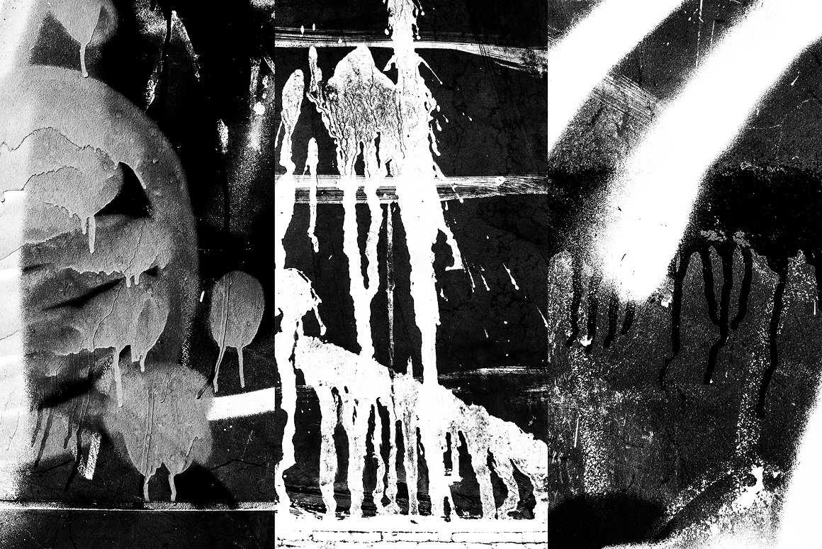 85个城市街头狂野涂鸦艺术纹理包+笔刷素材 Visual Fear Graffiti textures and brushes 图片素材 sucaiwan.com