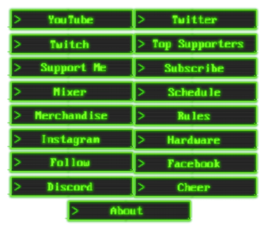 网络游戏主播栏目包装HUD核武器流叠加 640studio Cyber Nuke – Stream Overlays 插件预设 sucaiwan.com