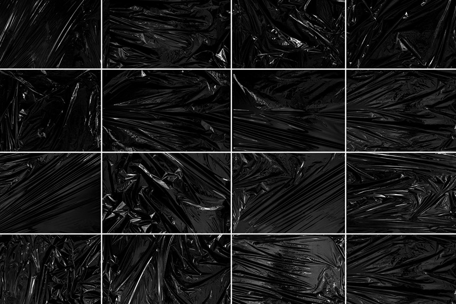 50个高分辨率创意塑料包装纹理背景贴图素材 Freeject 50+ Plastic Wrap Texture Background 图标素材 sucaiwan.com