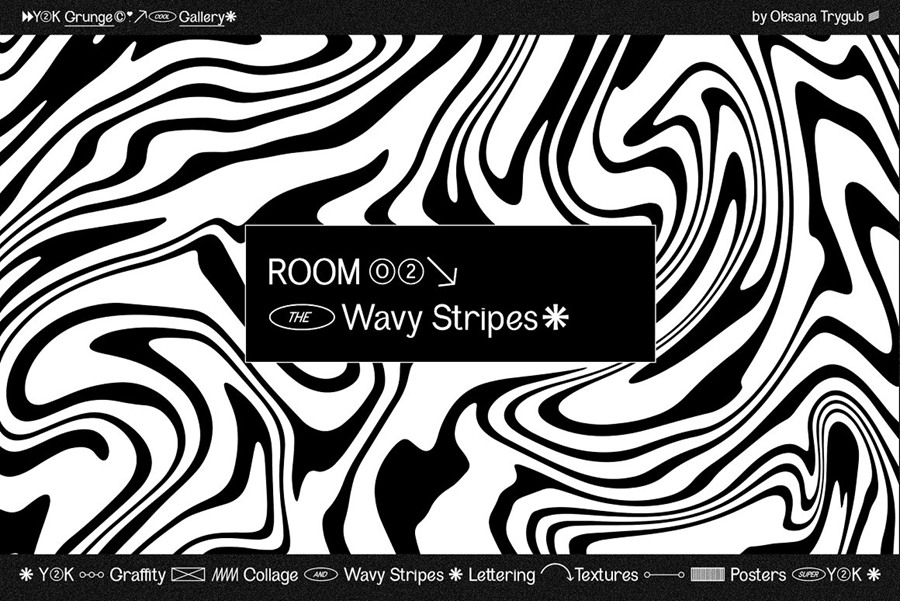 千禧年涂鸦垃圾美学Y2K涂鸦迷幻拼贴艺术波浪条纹背景形状素材包 Grunge Gallery: Graffiti Collage . 第12张-素材湾丨精选海外优质设计素材资源 千禧年涂鸦垃圾美学Y2K涂鸦迷幻拼贴艺术波浪条纹背景形状素材包 Grunge Gallery: Graffiti Collage . sucaiwan.com