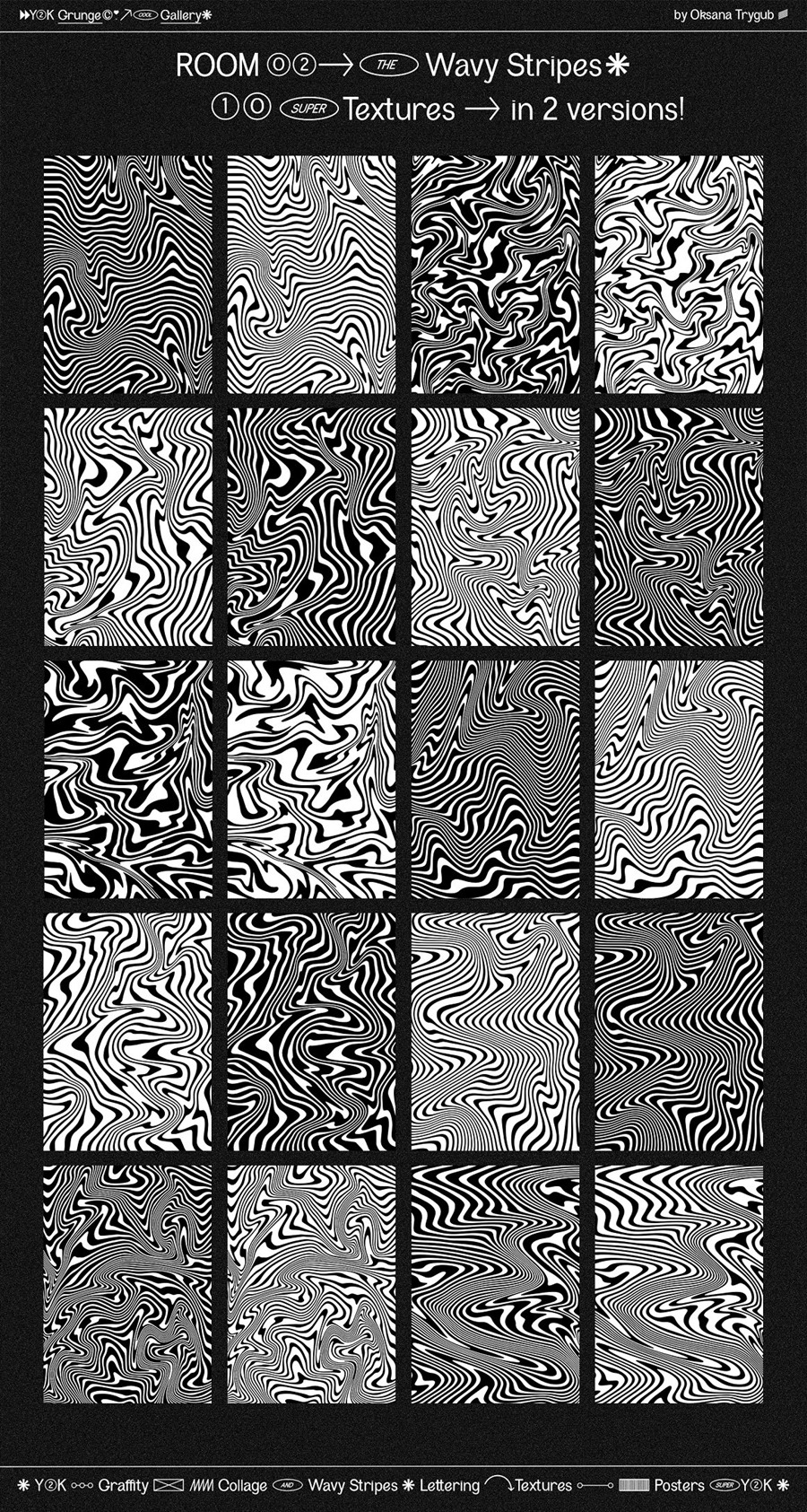 千禧年涂鸦垃圾美学Y2K涂鸦迷幻拼贴艺术波浪条纹背景形状素材包 Grunge Gallery: Graffiti Collage . 第16张-素材湾丨精选海外优质设计素材资源 千禧年涂鸦垃圾美学Y2K涂鸦迷幻拼贴艺术波浪条纹背景形状素材包 Grunge Gallery: Graffiti Collage . sucaiwan.com