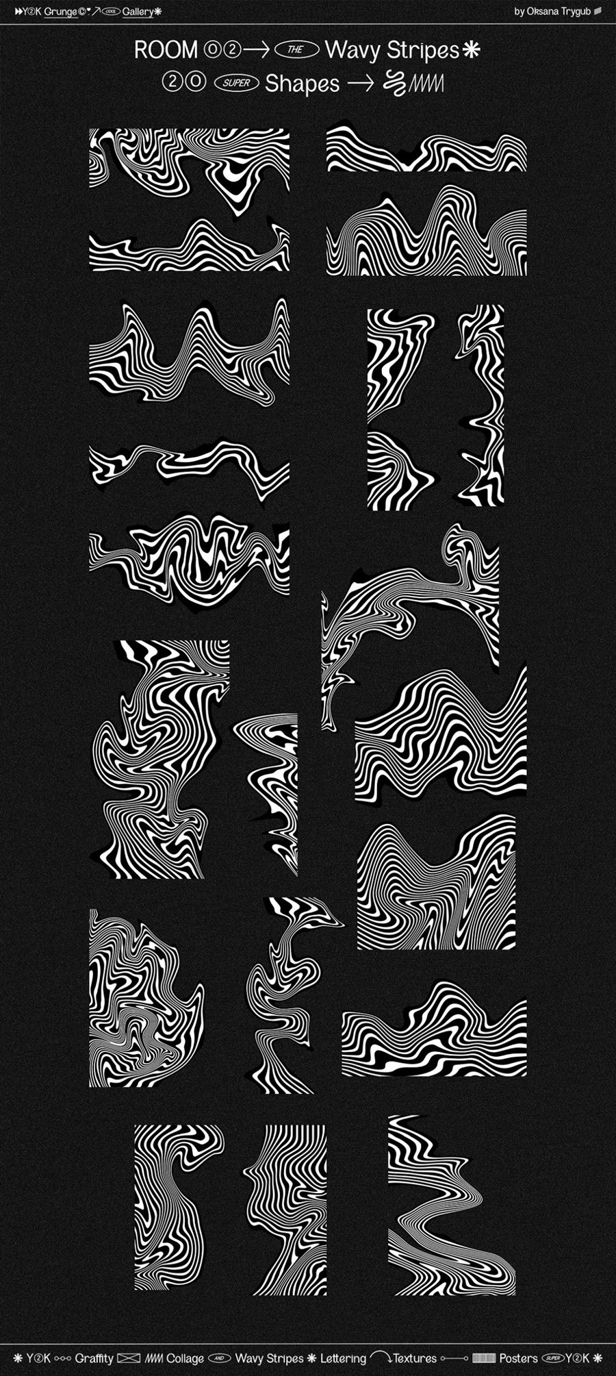 千禧年涂鸦垃圾美学Y2K涂鸦迷幻拼贴艺术波浪条纹背景形状素材包 Grunge Gallery: Graffiti Collage . 第17张-素材湾丨精选海外优质设计素材资源 千禧年涂鸦垃圾美学Y2K涂鸦迷幻拼贴艺术波浪条纹背景形状素材包 Grunge Gallery: Graffiti Collage . sucaiwan.com