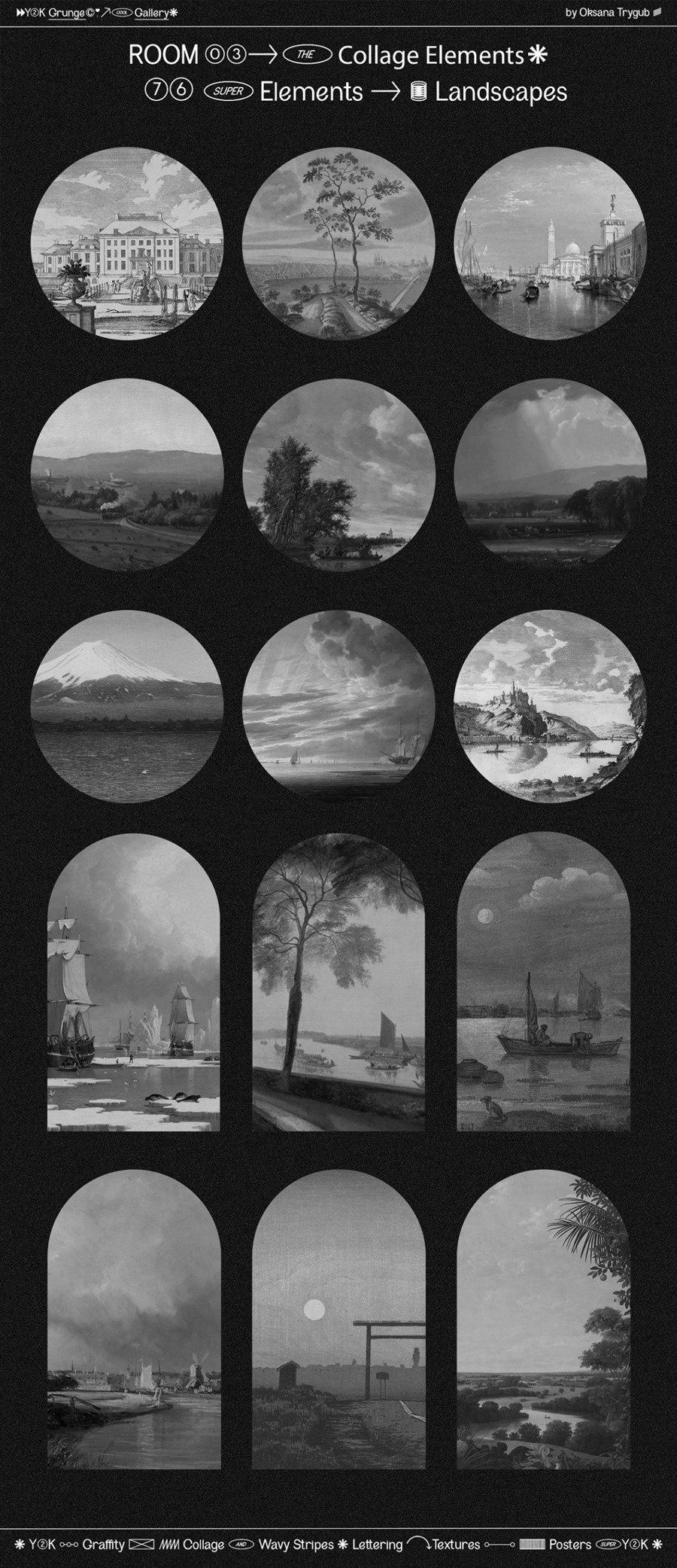 千禧年涂鸦垃圾美学Y2K涂鸦迷幻拼贴艺术波浪条纹背景形状素材包 Grunge Gallery: Graffiti Collage . 第20张-素材湾丨精选海外优质设计素材资源 千禧年涂鸦垃圾美学Y2K涂鸦迷幻拼贴艺术波浪条纹背景形状素材包 Grunge Gallery: Graffiti Collage . sucaiwan.com