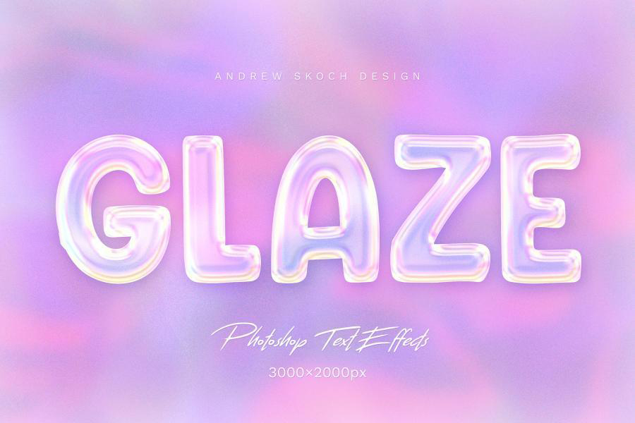 PS资源-3D立体字体标题字光泽效果PSD样机模板 样机素材 sucaiwan.com