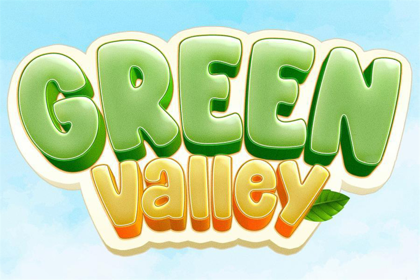 PS资源-3D立体艺术游戏标题字文字效果PSD样机模板 样机素材 sucaiwan.com