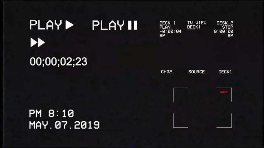 84个旧电视雪花数字失真元素噪声转场过渡噪声效果视频素材 VHS Pack 影视音频 sucaiwan.com