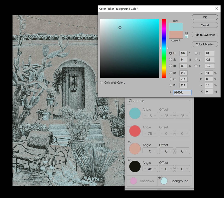 一键式完全可定制墨迹颜色打印效果PS插件 Blkmarket INKLAB XL + Presets v1.0.3 插件预设 sucaiwan.com
