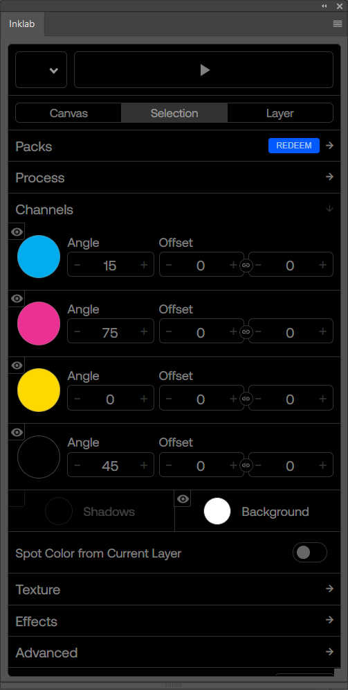 一键式完全可定制墨迹颜色打印效果PS插件 Blkmarket INKLAB XL + Presets v1.0.3 插件预设 sucaiwan.com