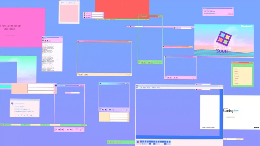 复古老式WIN95像素小部件贴纸警报错误游戏主播场景栏目包装AE设计包 Stream OS 图片素材 第2张-素材湾丨精选海外优质设计素材资源 复古老式WIN95像素小部件贴纸警报错误游戏主播场景栏目包装AE设计包 Stream OS 图片素材 sucaiwan.com