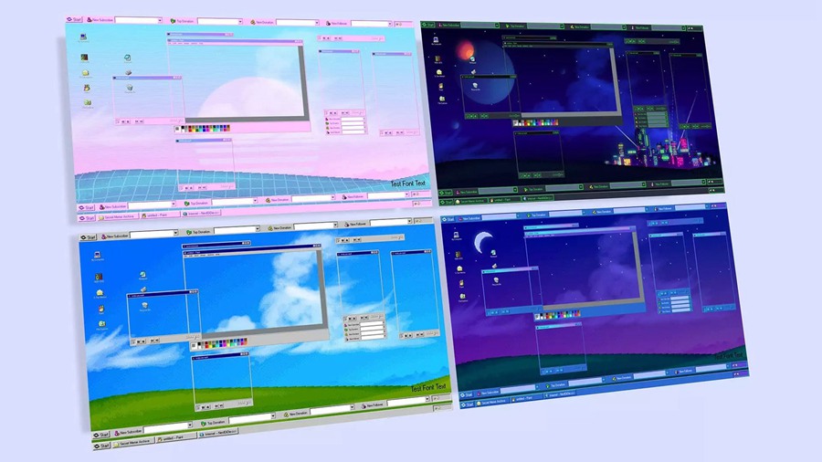 复古老式WIN95像素小部件贴纸警报错误游戏主播场景栏目包装AE设计包 Stream OS 图片素材 第10张-素材湾丨精选海外优质设计素材资源 复古老式WIN95像素小部件贴纸警报错误游戏主播场景栏目包装AE设计包 Stream OS 图片素材 sucaiwan.com