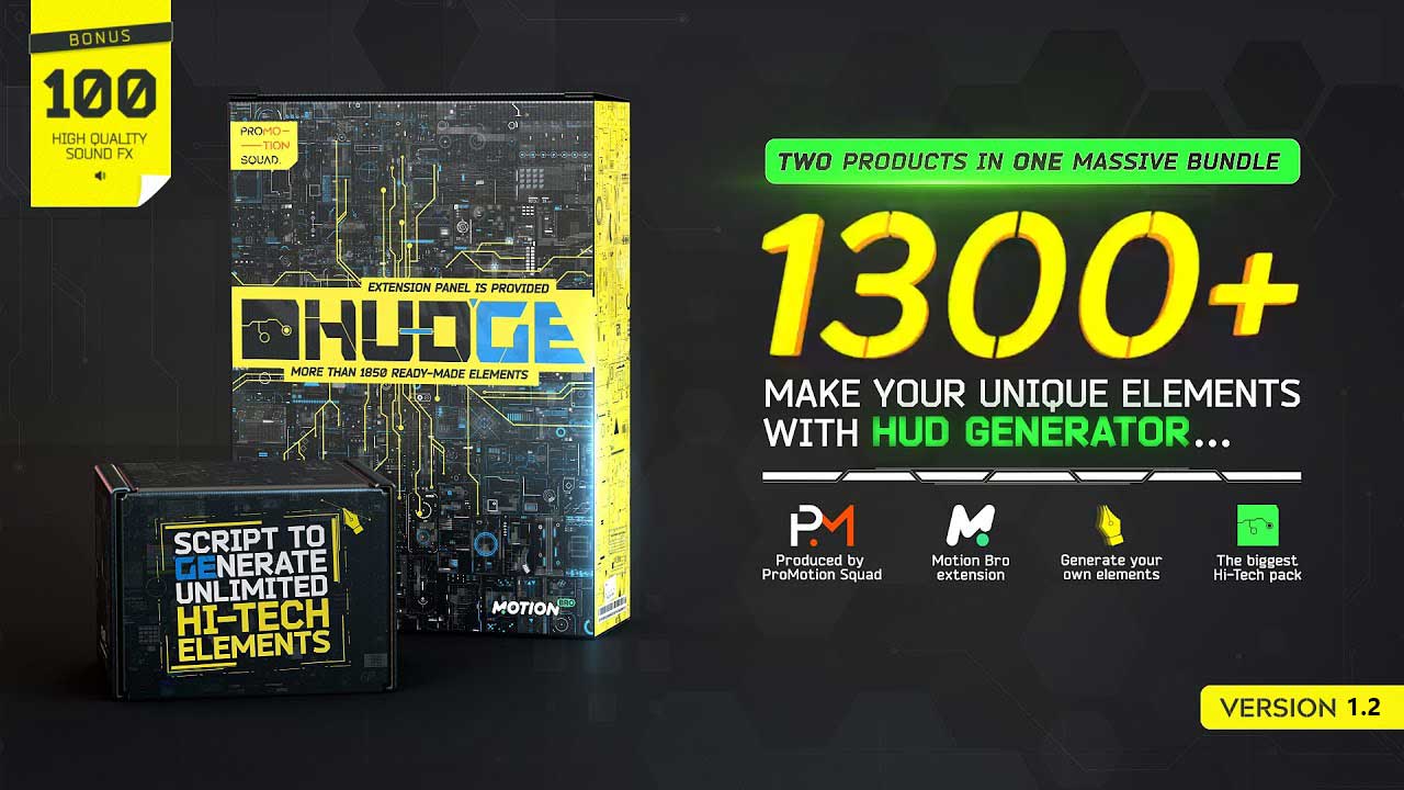 12款系列AE插件超级预设包合集 Motion Bro 2.3.4 插件脚本预设包 插件预设 sucaiwan.com