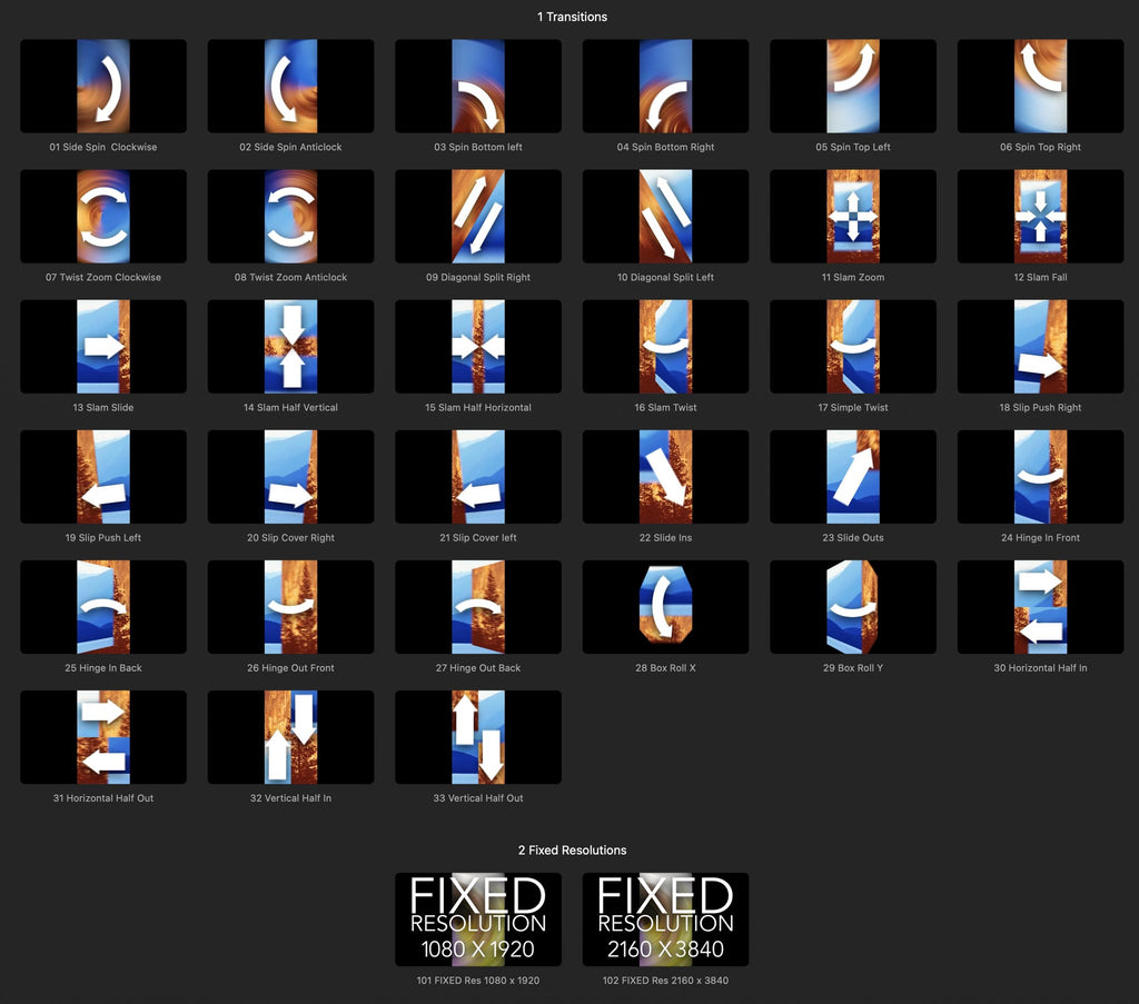 FCPX插件:33组常用抖音小红书竖屏9比16运动视频转场预设 支持M1 XEFFECTS INSTA TRANSITIONS . 第2张-素材湾丨精选海外优质设计素材资源 FCPX插件:33组常用抖音小红书竖屏9比16运动视频转场预设 支持M1 XEFFECTS INSTA TRANSITIONS . sucaiwan.com