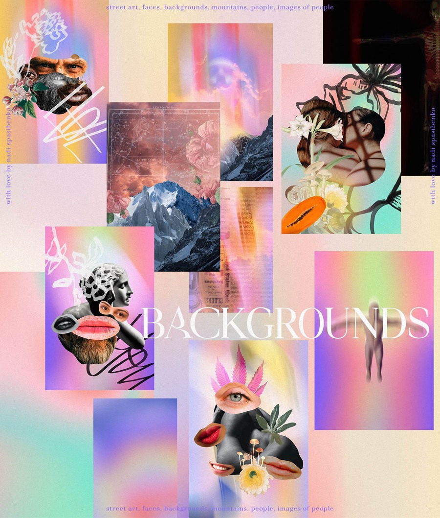 新潮波普风复古杂志手工裁剪拼贴画定格元素场景PNG素材包 SOUL COLLAGE & GRAPHICS 图片素材 sucaiwan.com