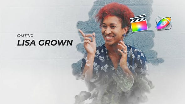 FCPX插件：水墨双重曝光电影效果开场片头 . sucaiwan.com