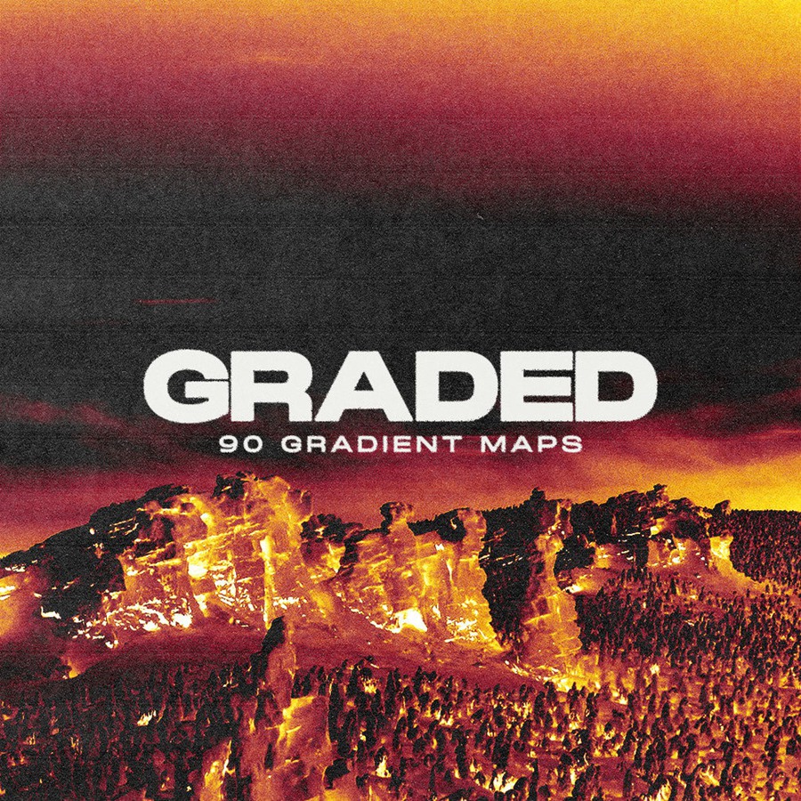 高质量酸性艺术小众独特抽象渐变PS贴图素材合辑 GRADED - 90 Gradient Maps . sucaiwan.com