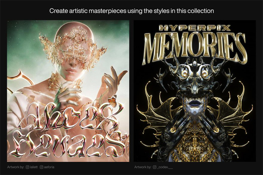 样机模版-镀铬金属渐变效果PS特效样机模板 样机素材 sucaiwan.com